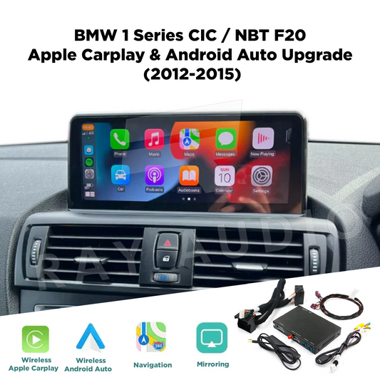 BMW 1 Series CIC / NBT F20 Apple Carplay & Android Auto Upgrade (2012-2015)