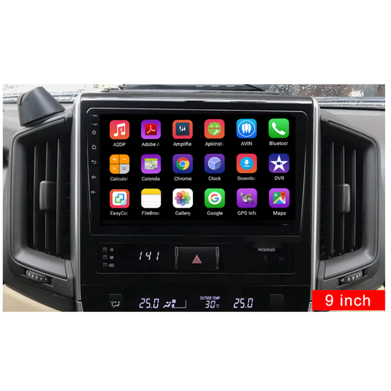 Toyota Land Cruiser 2016-2023 Apple Carplay Car Stereo Android Radio GPS NZ Maps