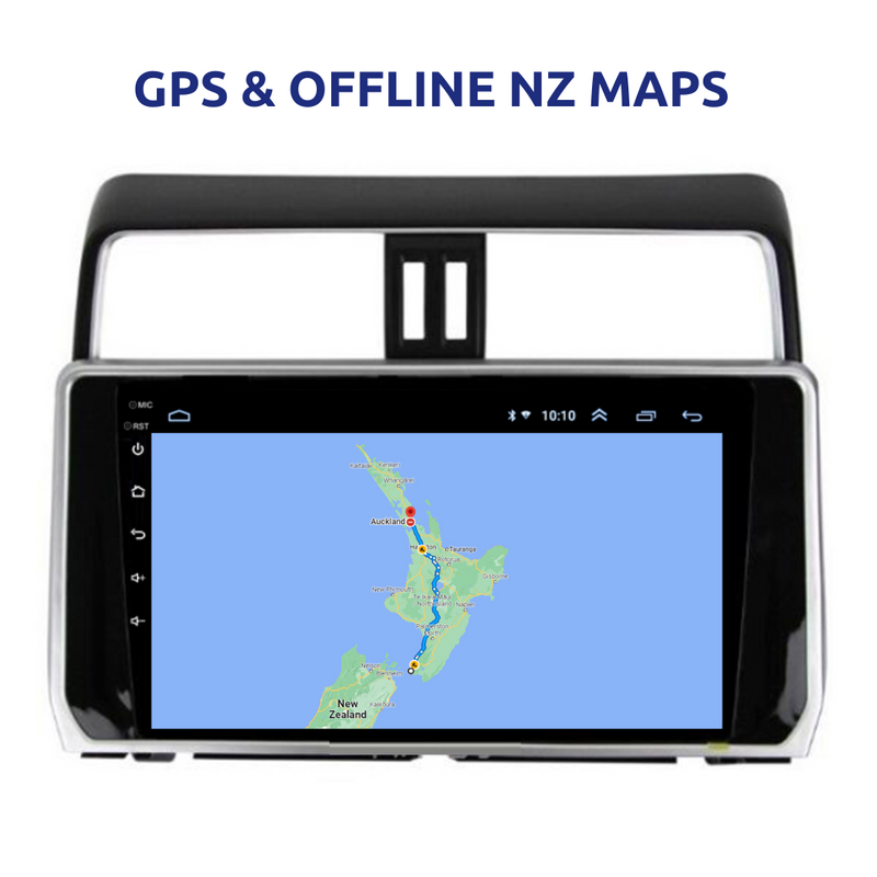 Toyota Prado 2018-2023 Apple Carplay Car Stereo Android Radio GPS NZ Maps