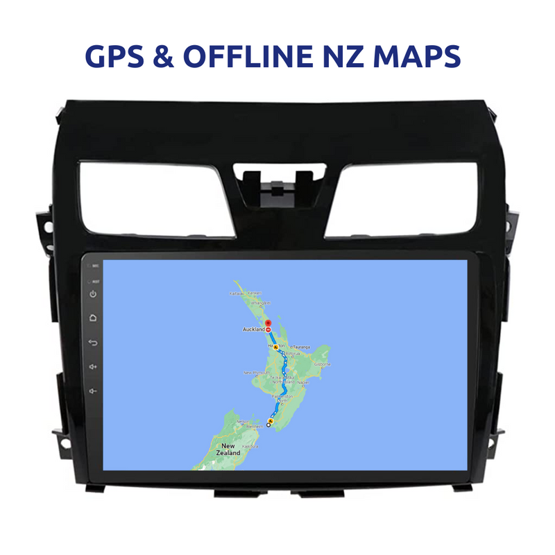Nissan Teana 2013-2023 Apple Carplay Car Stereo Android Radio GPS NZ Maps