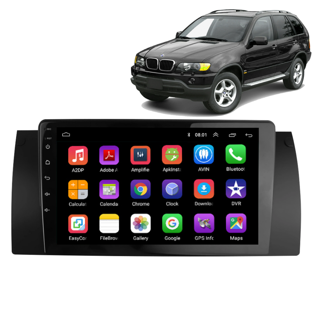 BMW X5 E53 1999-2006 Apple Carplay Car Stereo Android Radio GPS NZ Maps