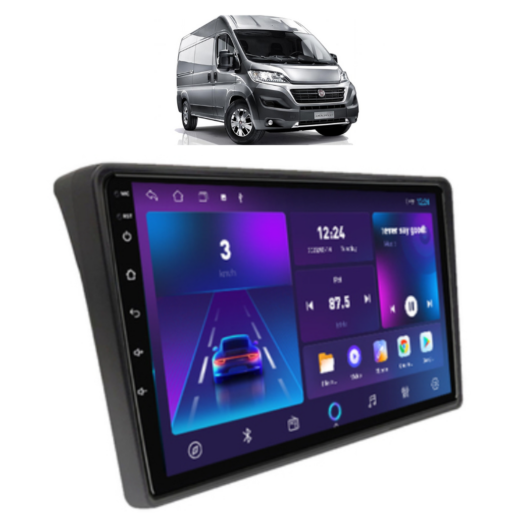 Fiat Ducato 2006-2020 Apple Carplay Android Car Stereo GPS NZ Maps 9 Inch