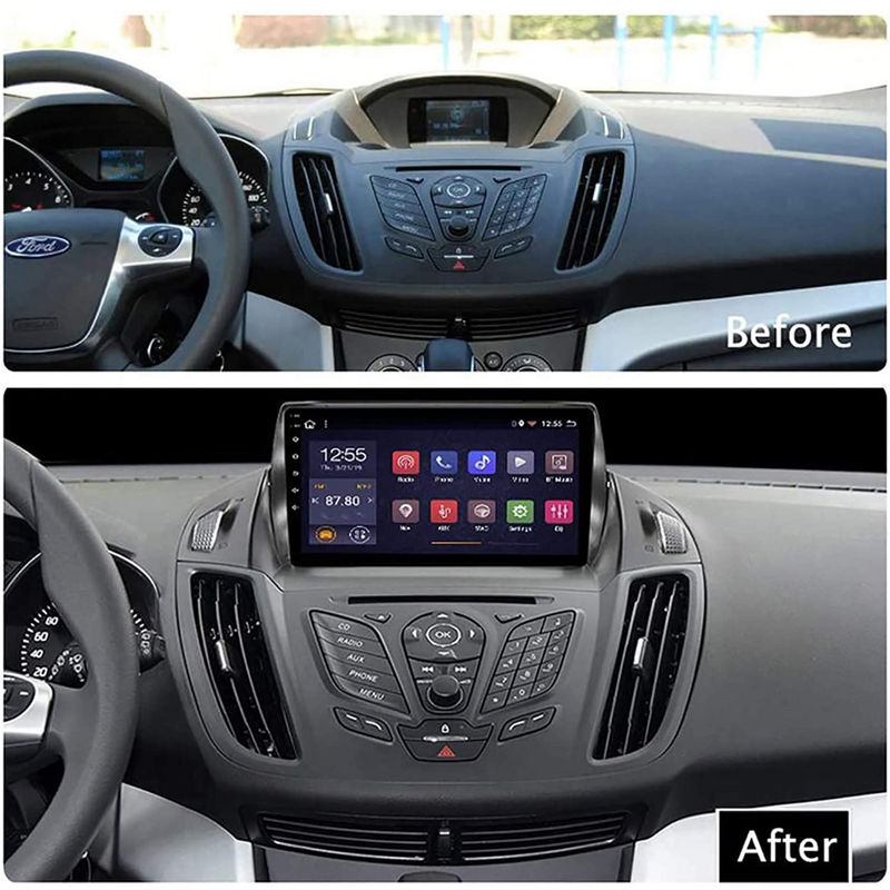 Ford Kuga 2013-2018 Apple Carplay Android Auto Car Stereo GPS NZ Maps 9 Inch
