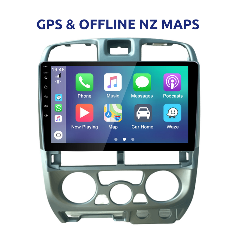 Holden Rodeo 2002-2006 Car Stereo 9 Inch GPS NZ Radio Maps Apple Carplay