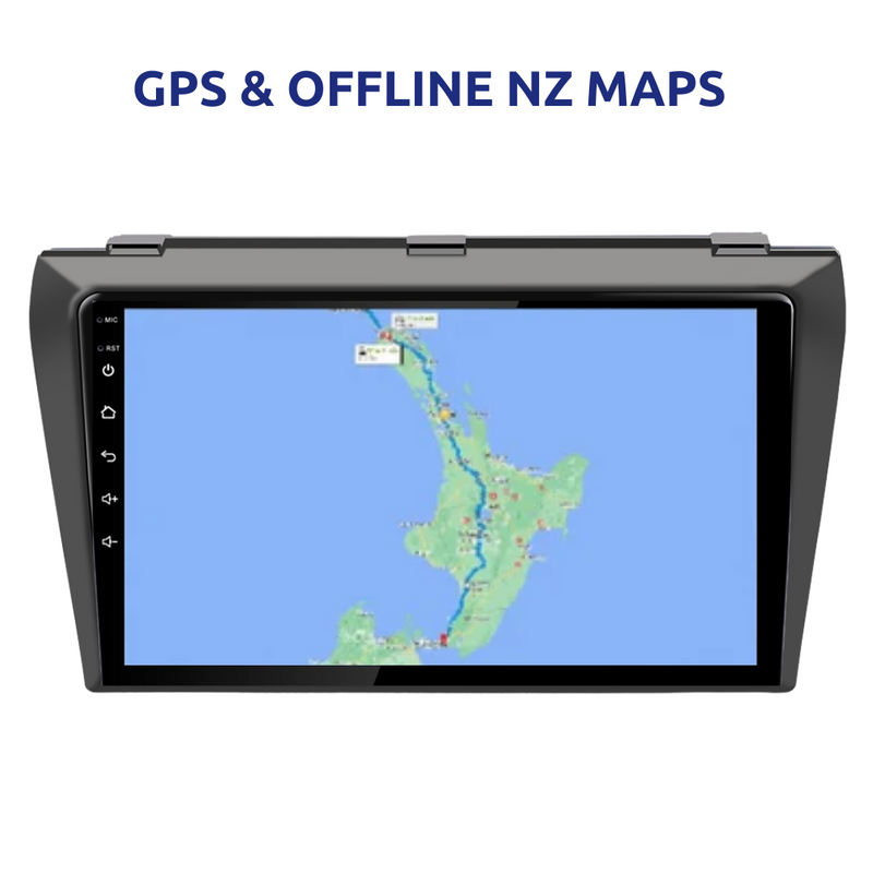 Mazda 3 Axela 2004-2009 Apple Carplay Car Stereo Android Auto Radio GPS NZ Maps
