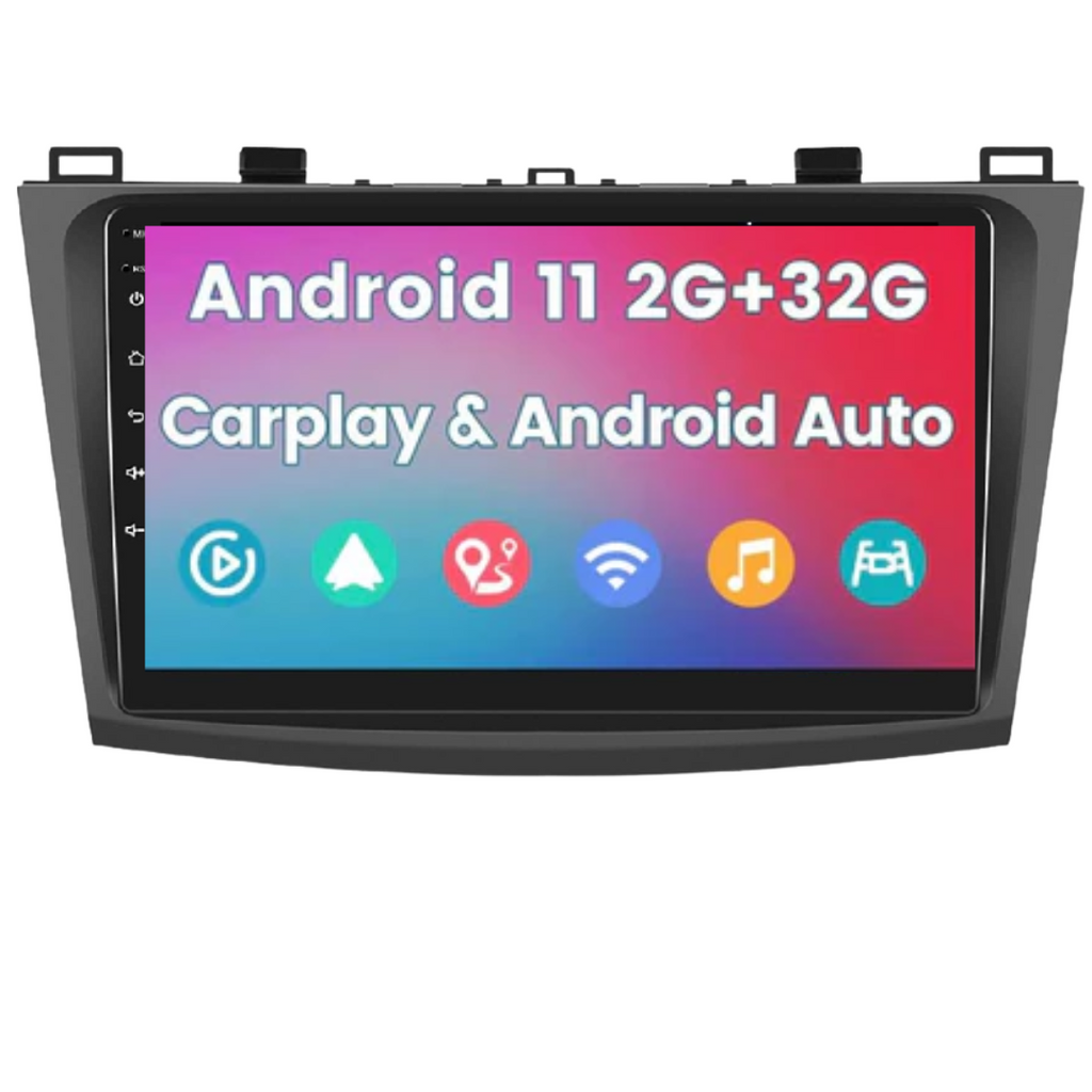 Mazda 3 Axela 2010-2013 Apple Carplay Car Stereo Android 11 Radio GPS NZ Maps