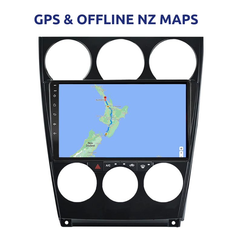 Mazda 6 Atenza 2004-2008 Apple Carplay Car Stereo Android 11 Radio GPS NZ Maps