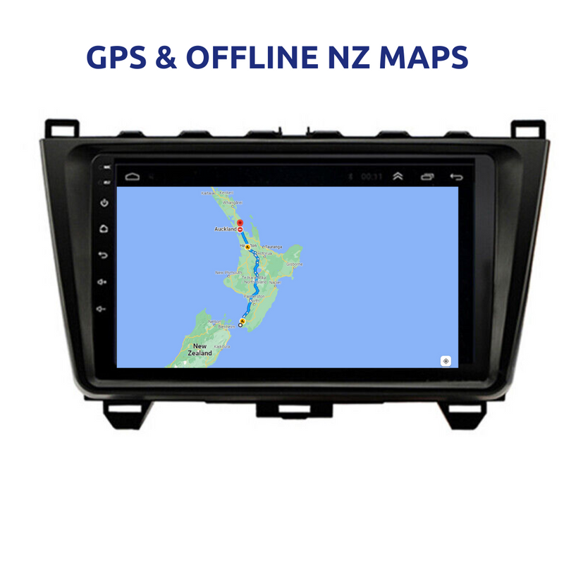 Mazda 6 Atenza 2006-2012 Apple Carplay Car Stereo Android 11 Radio GPS NZ Maps