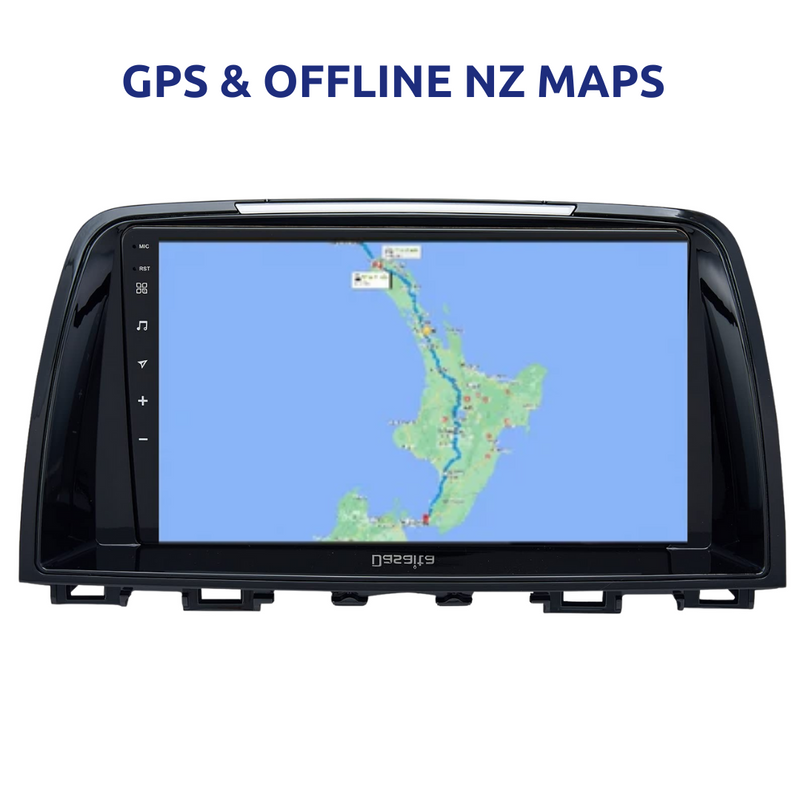 Mazda 6 Atenza 2011-2017 Apple Carplay Car Stereo Android 11 Radio GPS NZ Maps