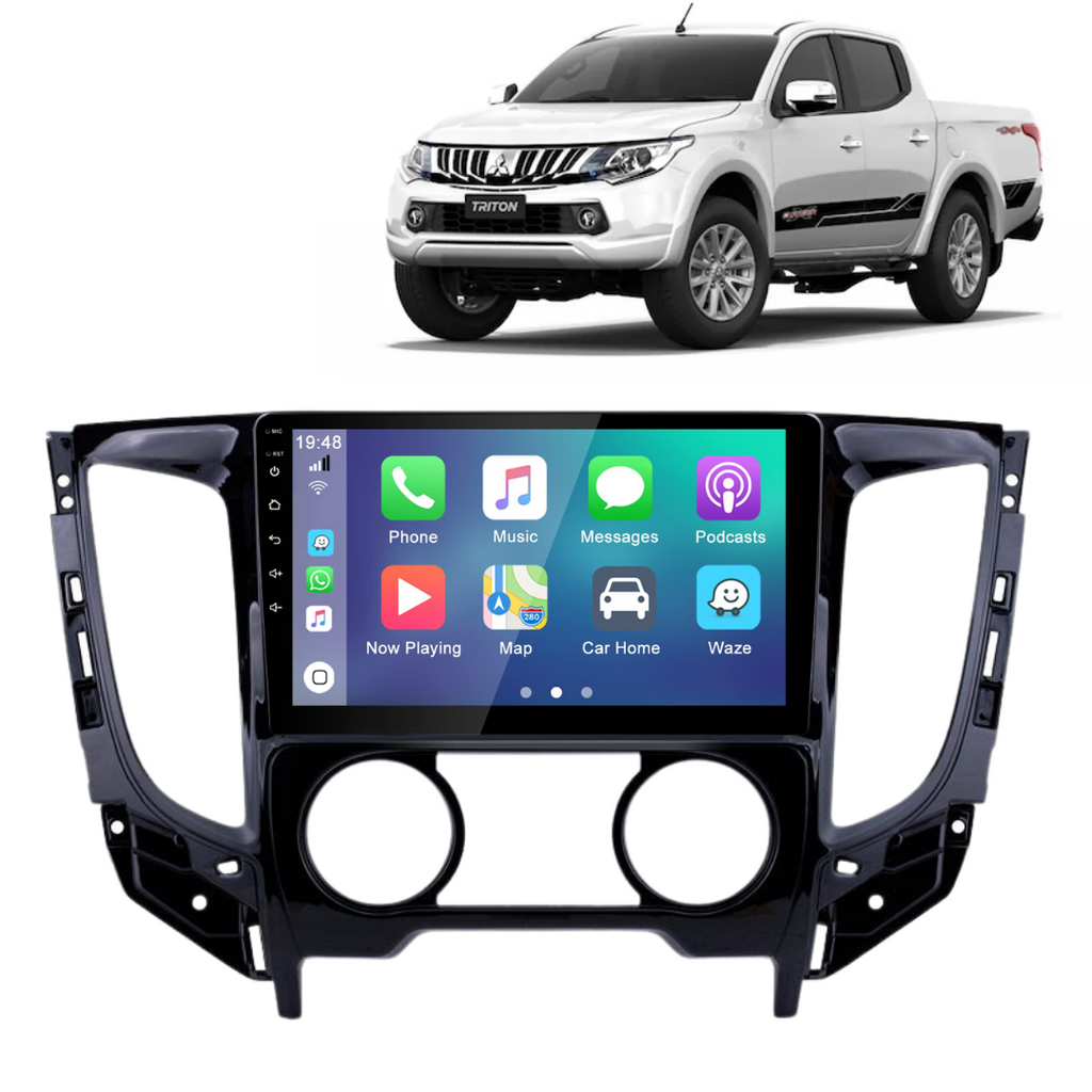 Mitsubishi Triton 2015-2020 Manual AC Apple Carplay Car Stereo Android NZ GPS