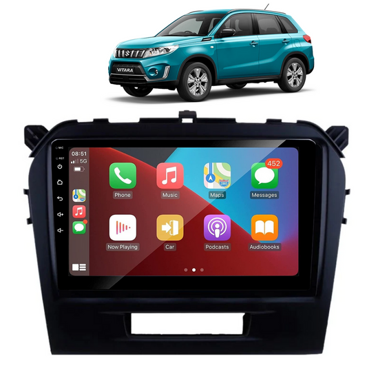 Suzuki Vitara 2015-2023 Car Stereo NZ Radio GPS NZ Maps Apple Carplay Android 9"