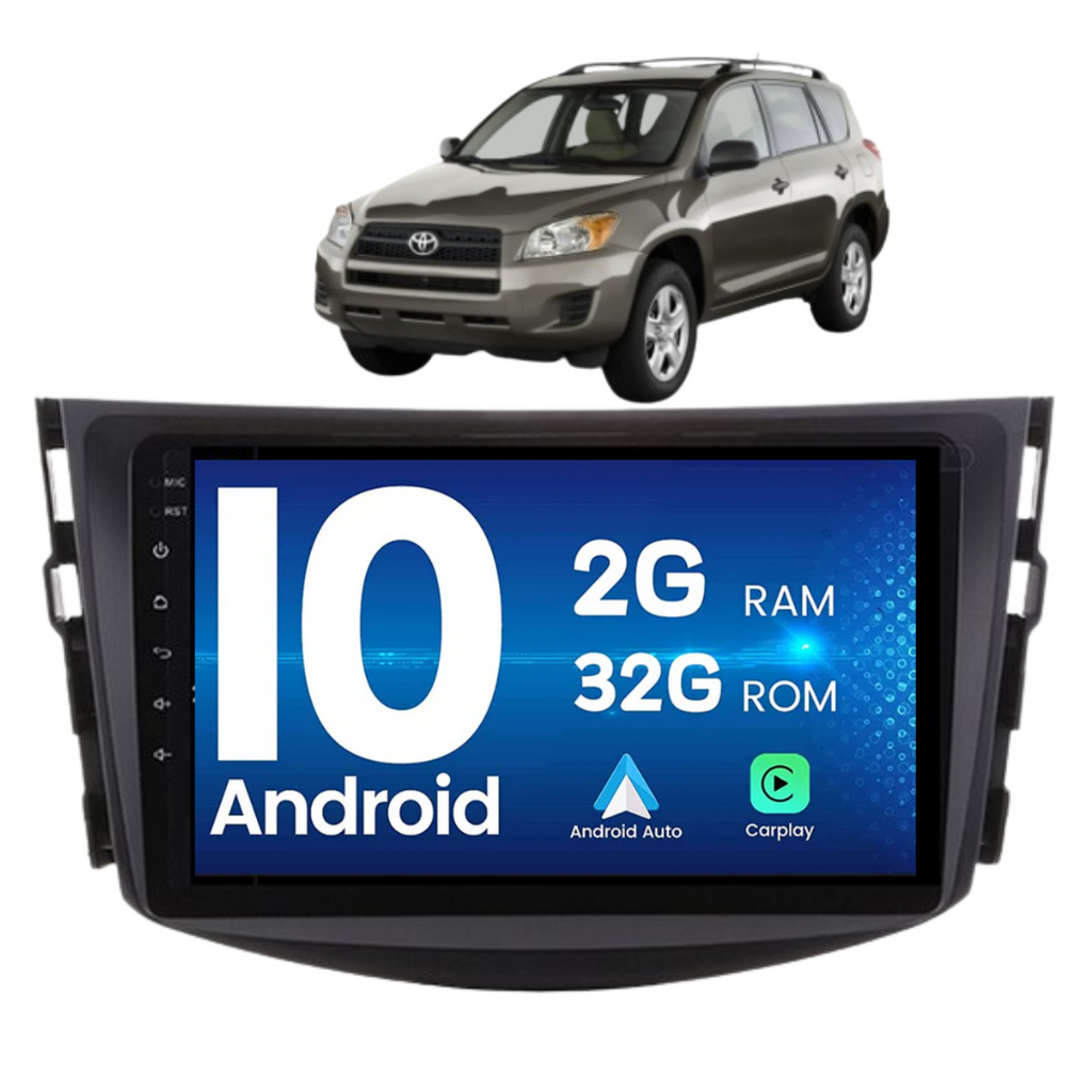 Toyota RAV4 2007-2013 Apple Carplay Car Stereo Android 11 Radio GPS NZ Maps
