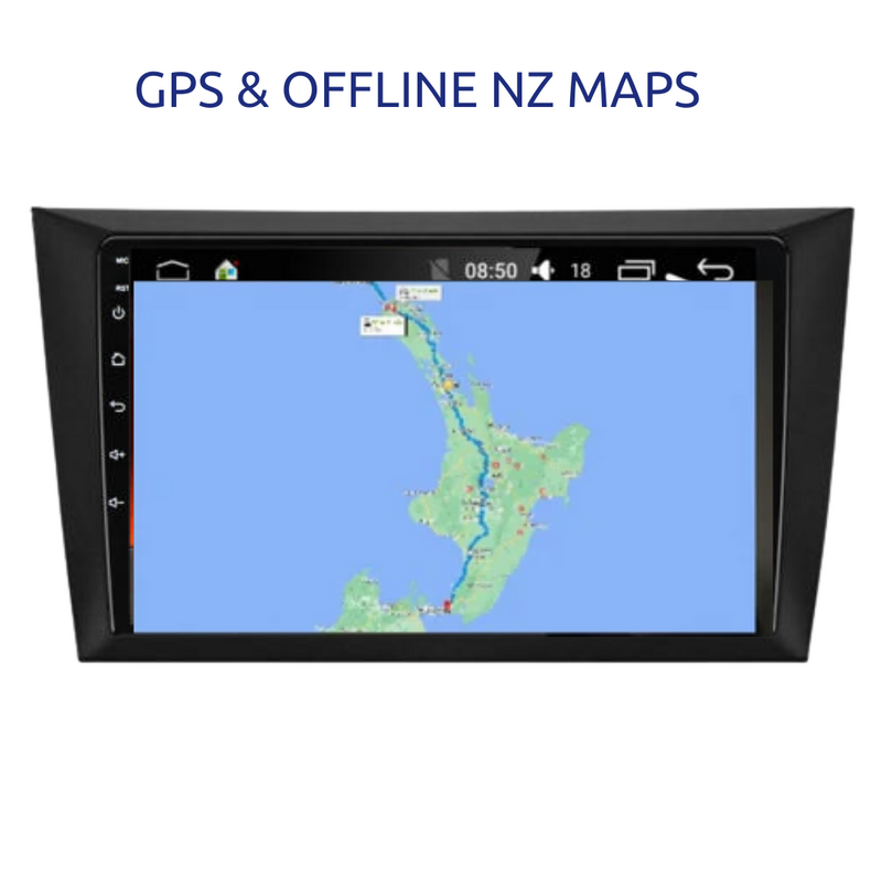 Volkswagen Golf 2009-13 Car Stereo NZ Radio GPS NZ Maps Apple Carplay Android