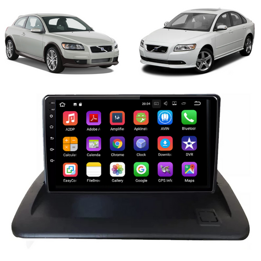 Volvo S40 C30 C70 2004-2012 Apple Carplay Car Stereo Android GPS NZ Maps 9 Inch